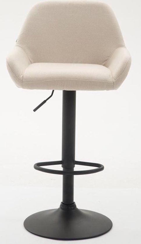 CLP Set van 2 Barkruk Braga goud Frame - Fluweel - blauw | Leen Bakker