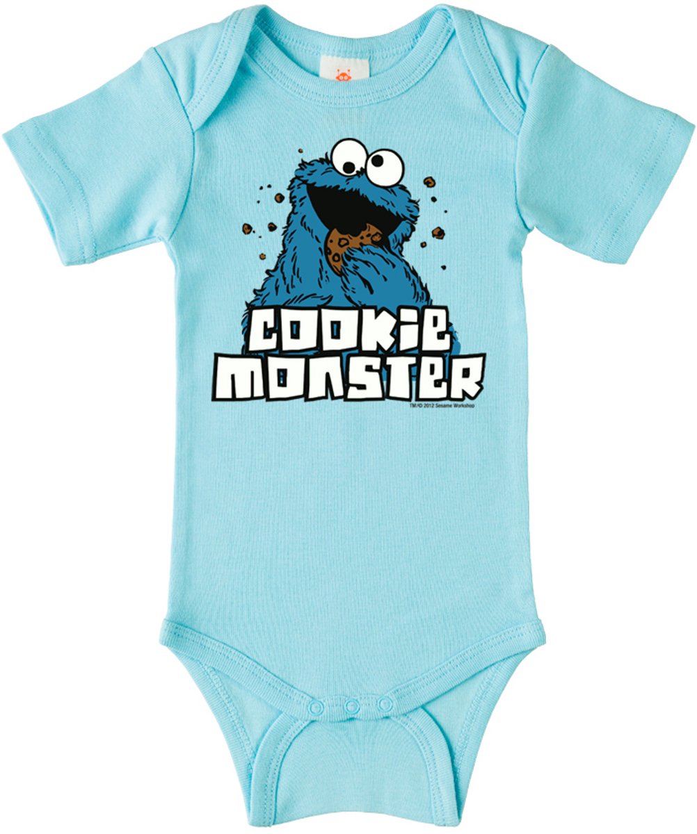 Logoshirt Body Krümelmonster - Sesamstrasse