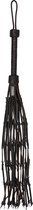 Saddle Leather With Barbed Wire Flogger 30