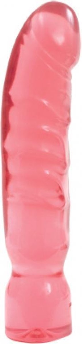 Goedkoopste Doc Johnson Crystal Jellies realistische dildo Big Boy Dong roze - 28,96 cm