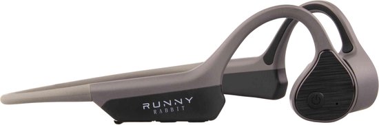 Bone Conduction Headphone - Bluetooth Sport Koptelefoon - Runny Rabbit First Edition - Grijs