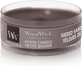 2 stuks WoodWick Sueded Sandalwood Petite Candle