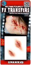Tinsley Horror 3D Tattoo Steekwonden ( Shanked ) | Halloween | Wond