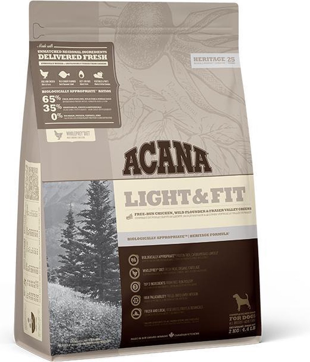 Acana HERITAGE Light & Fit 2 kg. | 2 kilogram