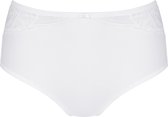 Triumph Modern Lace+Cotton Maxi Vrouwen Onderbroek - WHITE - Maat 46