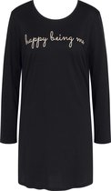 Triumph Nightdresses NDK 02 LSL X Vrouwen Nachthemd - BLACK - Maat 38
