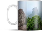 Mok - De Sigiriya rots midden in de mist in Sri Lanka - 350 ml - Beker