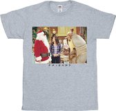 Friends Christmas Armadillo Grijs T-Shirt - S