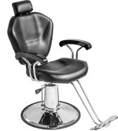 Dakta® Kappersstoel | Zwart |  Stoel Kapper | Barbierstoel | Pompstoel | Kappersstoelen