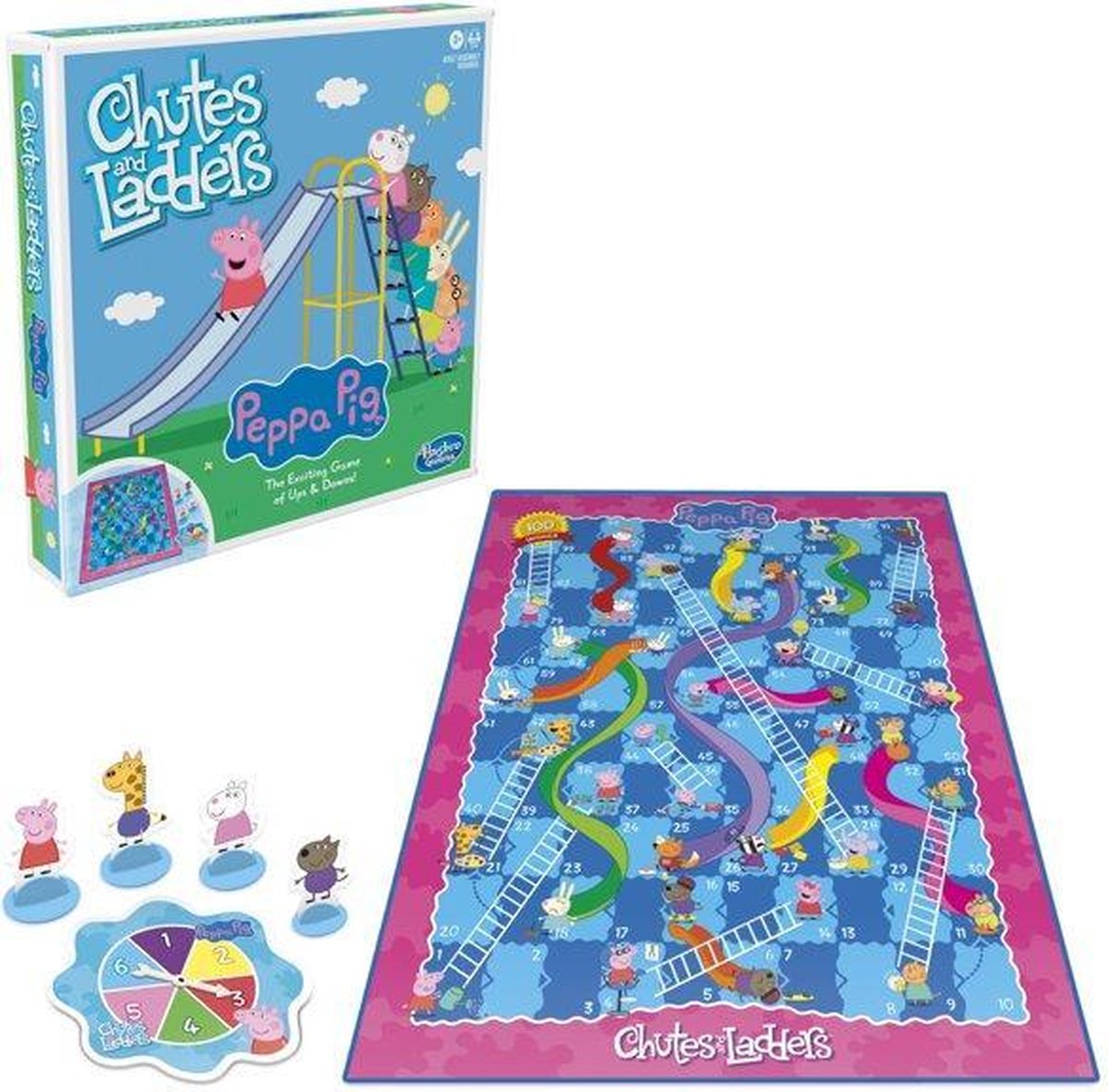 Peppa Pig Snakes and ladders Bordspel Kinderspeelgoed Games