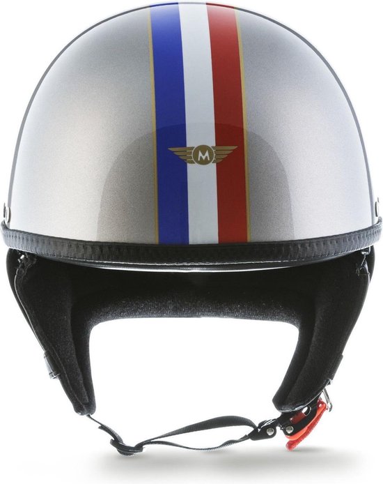 MOTO D23 braincap, halve helm, pothelm voor scooter en motor, S, | bol.com