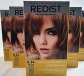 Redist Haarverf Haar creme professional 8.34 Licht caramel