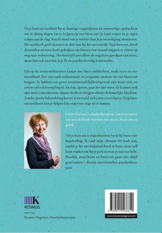 Uit je burnout - werkboek