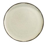 Set van 4 Kitchen trend - servies - dinerbord - Creme Ocean - porselein - 24 cm rond