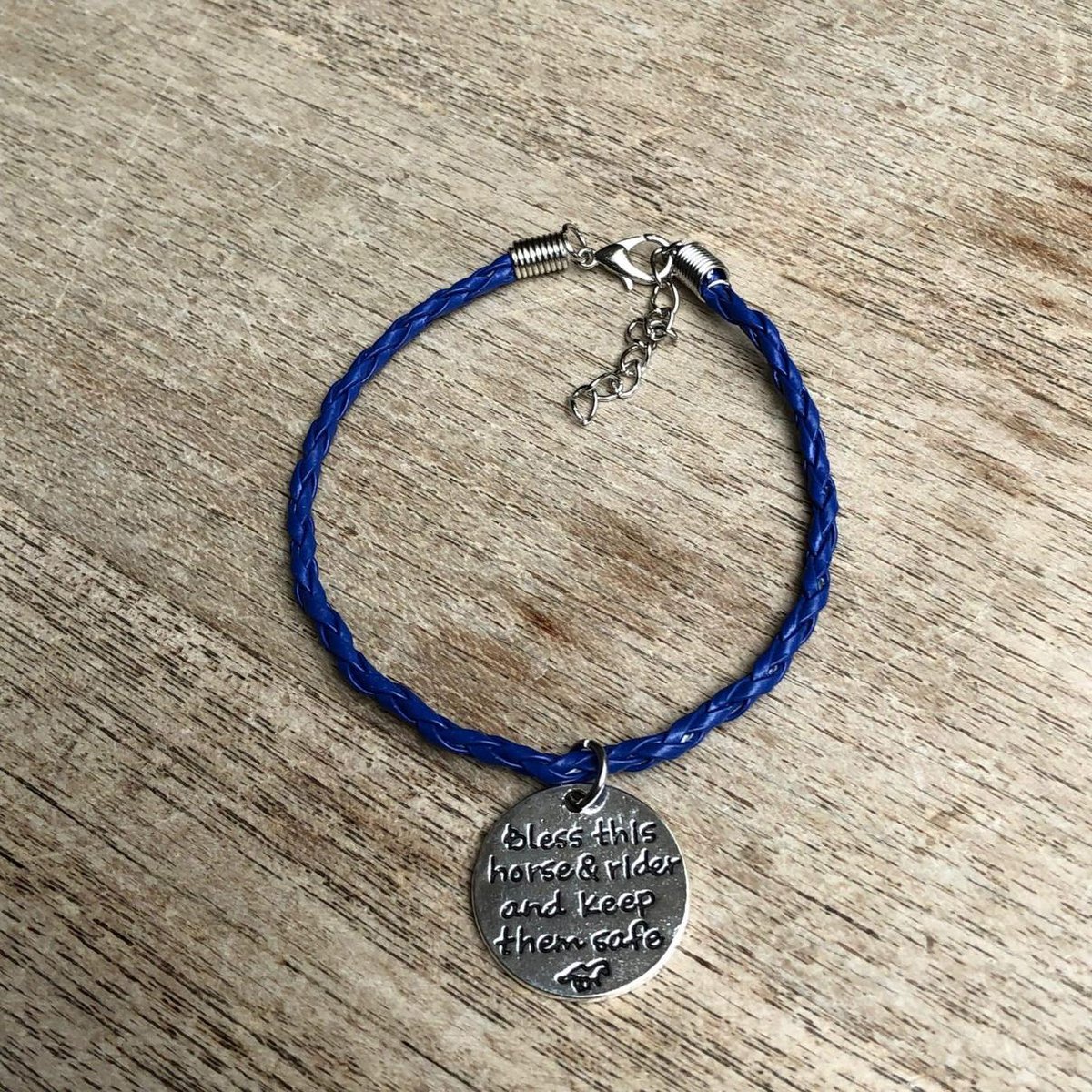 GoedeDoelen.Shop | Veterarmband Gershwin | Paarden Armband | Paardenliefhebber | Love Horses | Bedelarmband | Polsmaat 19-24cm | Wellness-House