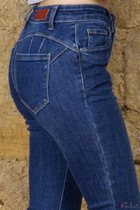 Broek Toxik3 Push-up medium hoge taille jeans 01