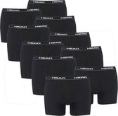 HEAD boxershort black 10-pack-S