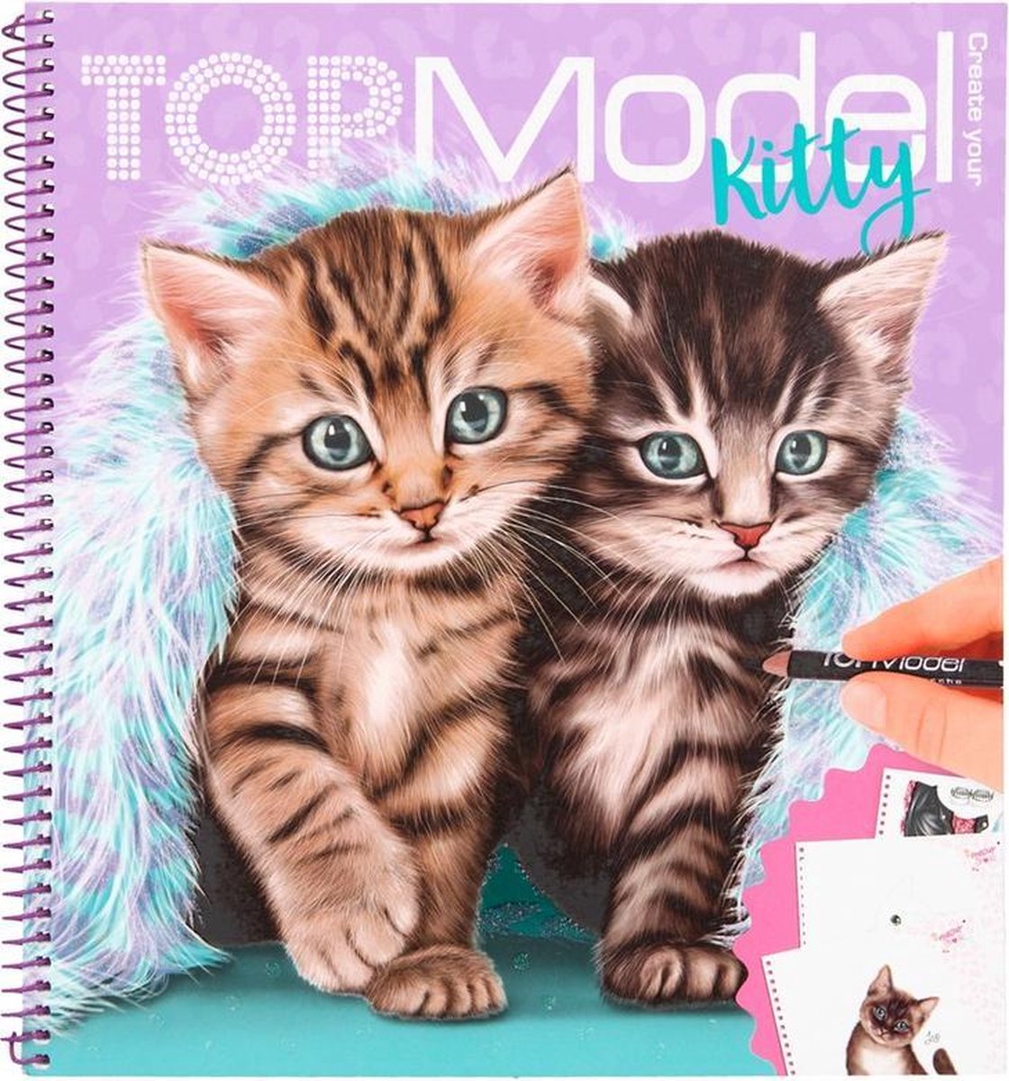 TOPModel Create your Kitty kleurboek - Depesche
