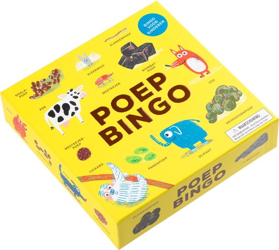 Thumbnail van een extra afbeelding van het spel Poep bingo