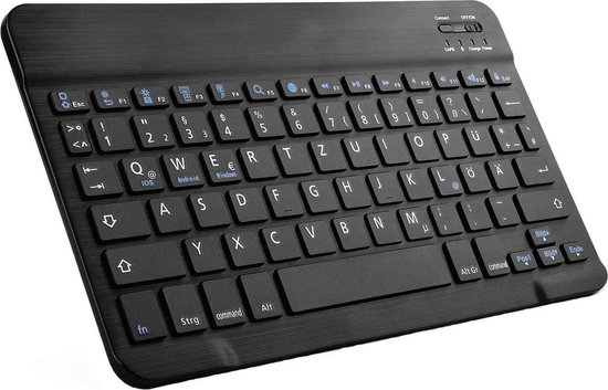 Keer terug toediening theorie Mini Bluetooth toetsenbord draadloos oplaadbaar - Keyboard ondersteuning  voor Android... | bol.com