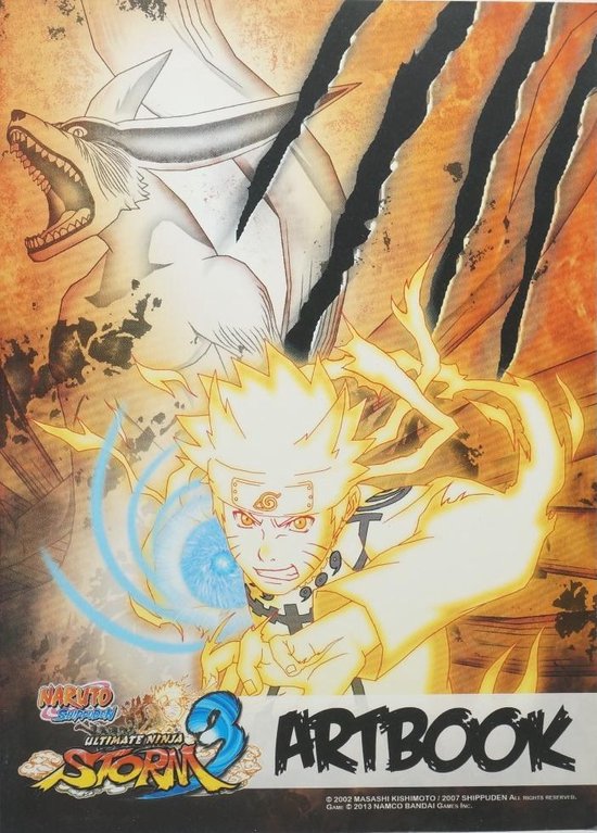 Naruto Shippuden Ultimate Ninja Storm 3 Artbook