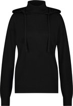 Penn & Ink Dames Hoodie Zwart maat S