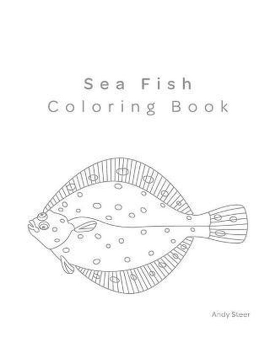 Colouring Books- Sea Fish Coloring Book - cover