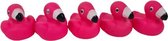 Badspeelgoed - Flamingo - Roze - Kunststof - Set van 5