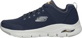 Skechers Arch Fit-Titan Heren Sneakers - Blauw - Maat 47.5