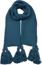 Juleeze Wintersjaal Dames 40x180 cm Blauw Synthetisch Wintershawl Sjaal Shawl