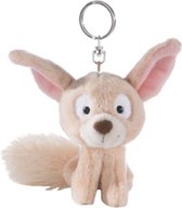 sleutelhanger Fennec Fehmi junior 10 cm pluche beige