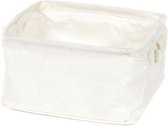 opbergmand Flex 25 x 20 x 15 cm katoen wit S