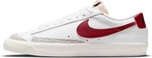 Nike Blazer Low '77 Vntg Heren Sneakers - White/Red - Maat 44.5