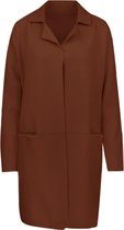 Vest Tensen, Halflang Vest, Vest met Wol, Steekzakken, Coffee, Maat S/M
