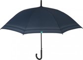 golfparaplu automatisch heren 116 cm microfiber blauw