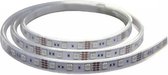 LED strip voor gebruik buitenshuis 48W met siliconen hoes, 5m, high brightness, Warm White - 24V