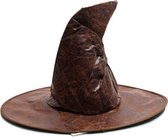punthoed Witch Leatherlook kunstleer bruin one-size
