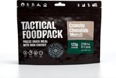 Tactical FoodPack Crunchy Chocolate Muesli (125g) - 511kcal - buitensportvoeding - vriesdroogmaaltijd - survival eten - prepper - 4 jaar houdbaar - ontbijt of lunch