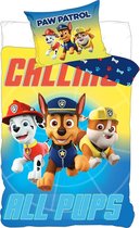 Paw Patrol Dekbedovertrek Met Marshall Chase Rubble Dekbed met Dekbedhoes 140x200cm Kussenhoes 60x70cm Nickelodeon