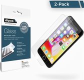 dipos I 2x Pantserfolie helder compatibel met Apple iPhone 8 Plus Beschermfolie 9H screen-protector