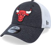 NEW ERA Chicago Bulls Home Field 9FORTY Heather Black/White Trucker - New Era