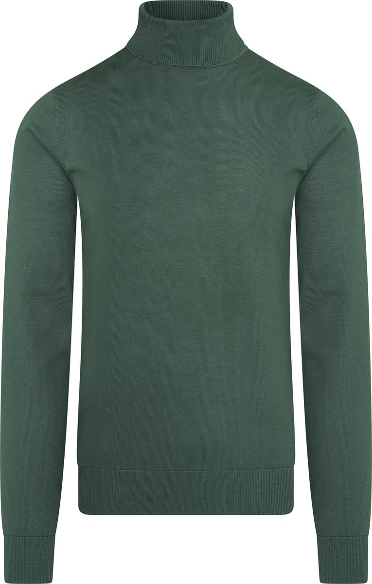 Mario Russo Coltrui Groen - Maat 3XL - Getailleerd - Viscose & Polyester