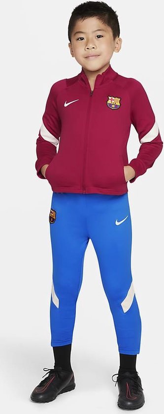 Vaak gesproken Herenhuis Ik heb een contract gemaakt Nike F.C. Barcelona Dri-FIT Strike Trainingspak Kids - Maat XS | bol.com