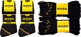 Work Werksokken - 10 paar - Zwart - Maat 39 - 42