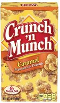 Crunch 'n Munch Caramel Popcorn eith Peanuts - 3.5 oz