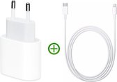 Royal Luxury® Iphone oplader Inclusief USB naar Lightning Kabel - USB-C Apple Magsafe| Snellader - Oplaadstekker