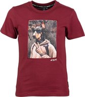 T-SHIRT Jongens BORDEAUX 176