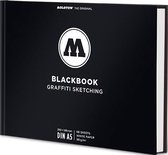 Molotow Blackbook Graffiti Sketching - Schetsblok - Mixed Media - A5 Landschap
