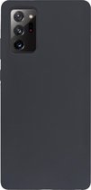 BMAX Siliconen hard case hoesje voor Samsung Galaxy Note 20 - Hard Cover - Beschermhoesje - Telefoonhoesje - Hard case - Telefoonbescherming - Antraciet