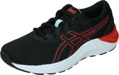 Asics gel-excite 8 gs in de kleur zwart/rood.